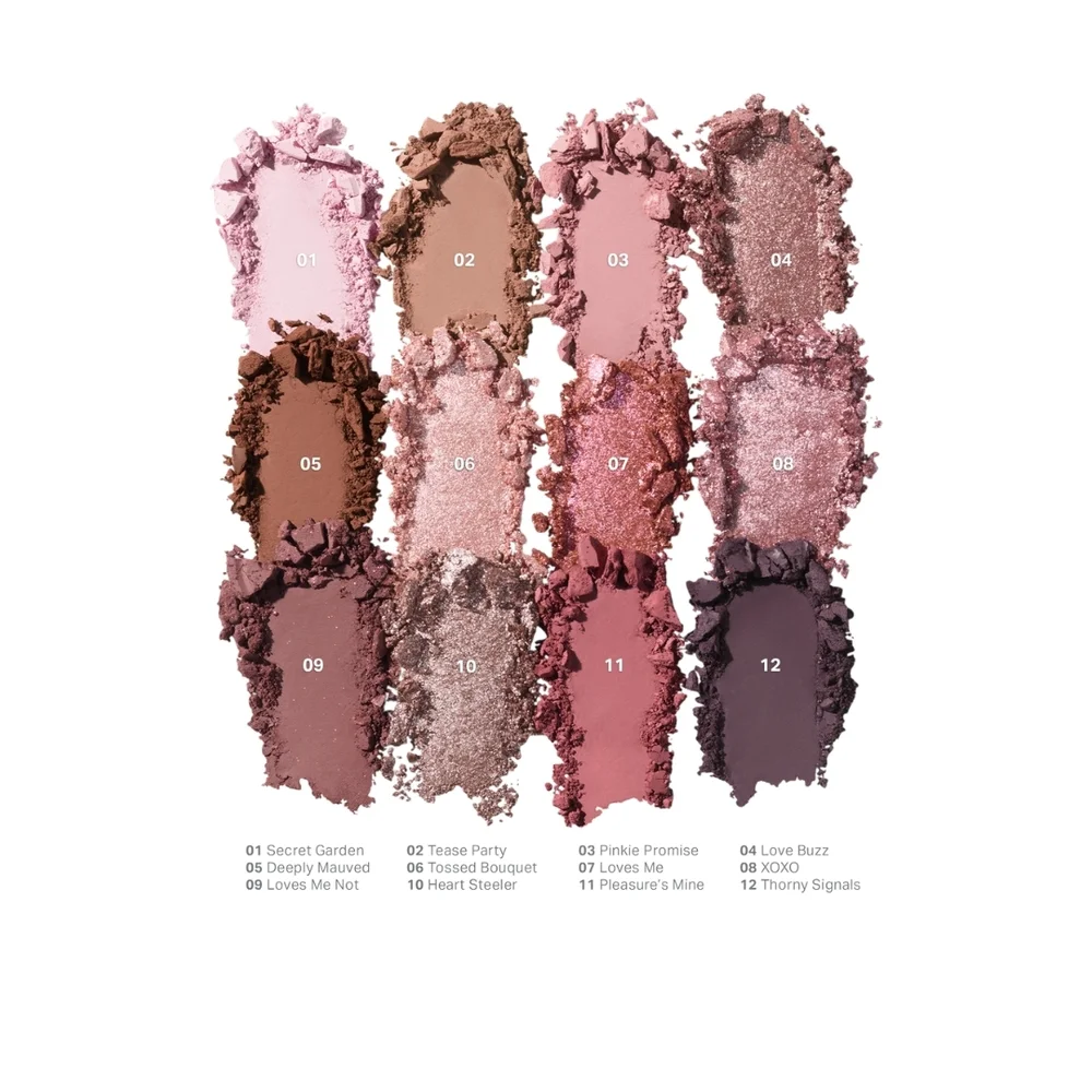 Morphe ChromaPlus 12-Pan Eyeshadow Palette (Rose Frequency) ✨ 🆕